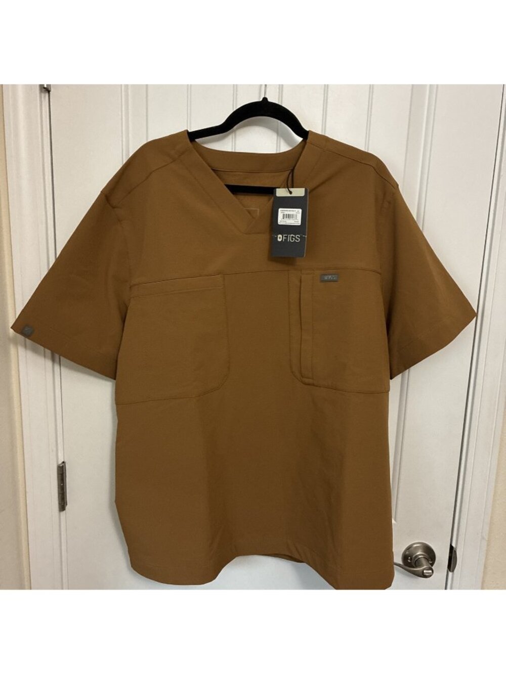 Figs Scrub INDESTRUCTIBLE Top In Brown Size 2XL